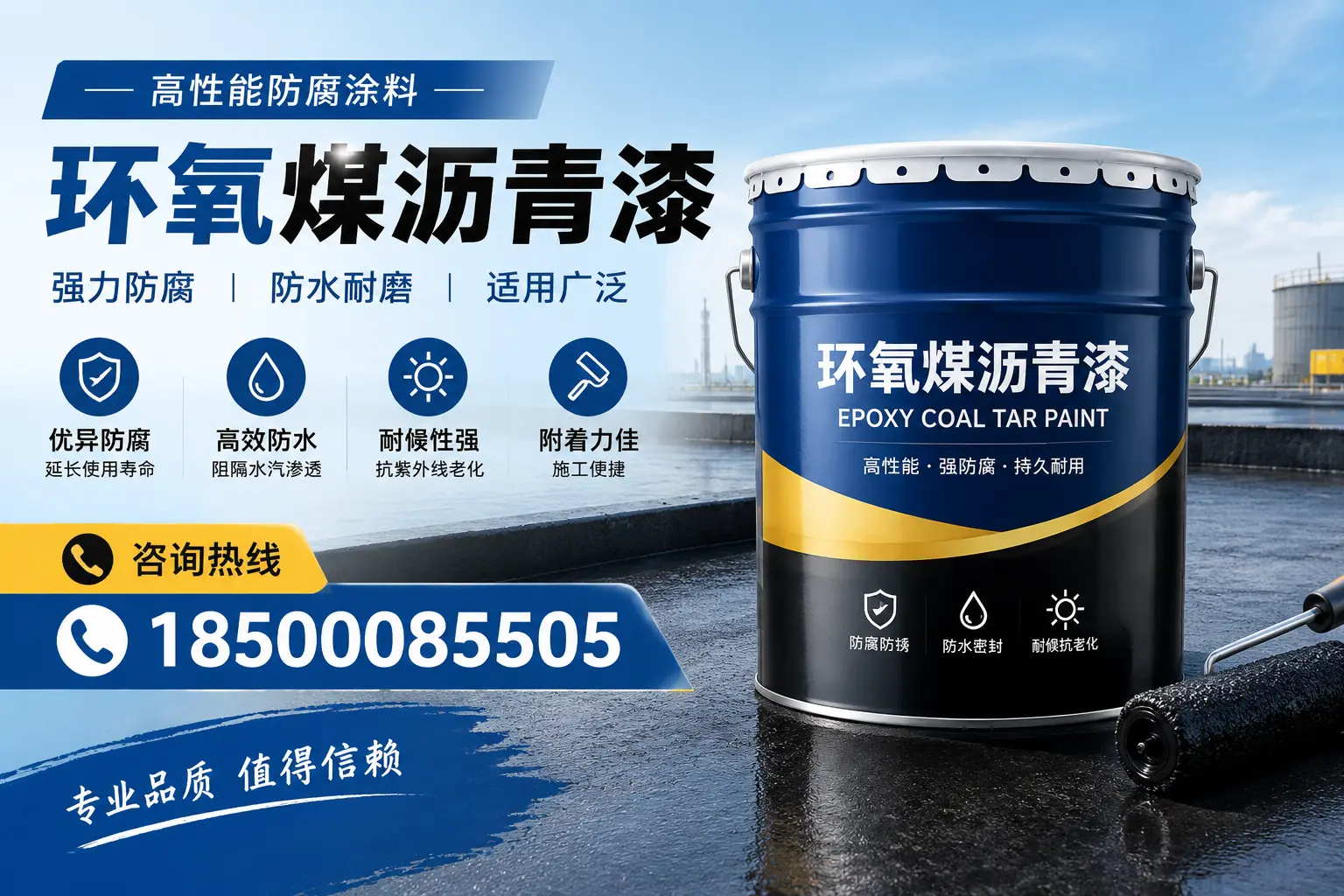 环氧煤沥青漆的主要成分与功能，秦皇岛用户深度了解